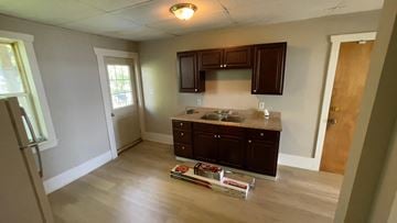 Pictou apartment for rent - a kitchen being remodeled in a new house