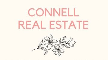 Raeford house for rent - a graphic with the words commit real estate and a drawing of flowers
