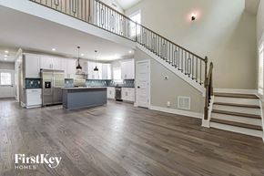 Atlanta house for rent - the kitchen is open to the living room and dining room