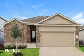 San Antonio house for rent - A house with a garage door is for sale by FirstKey Homes.
