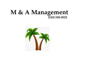 Los Angeles apartment for rent - Two palm trees are shown in the image.