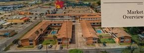 Groves apartment for rent - an aerial view of a market overview of a city street and buildings