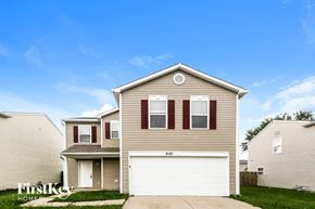 Indianapolis house for rent - A two-story house with a garage is for sale.