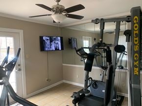 Pine Bluff apartment for rent - Cambridge Place Apartments Fitness Area