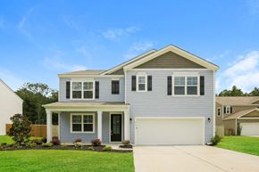 Moncks Corner house for rent - A two-story house with a garage.