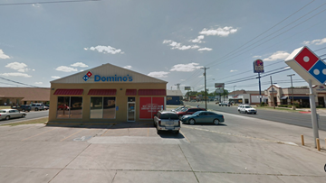 Killeen apartment for rent - A Domino's Pizza store with cars parked in front.