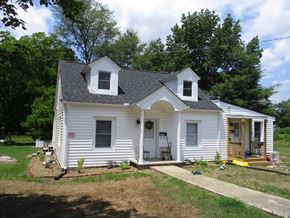 Franklinton apartment for rent - the front of the house has been remodeled and is ready to be painted