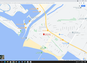Seal Beach apartment for rent - A map showing a coastal area with various locations marked, such as "Seal Beach Animal Care Center" and "Gunite Park".