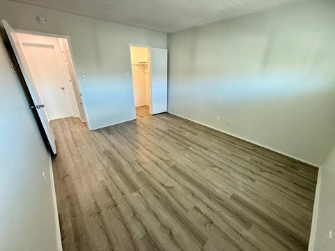 Floor plan for 1 bed, 1 bath