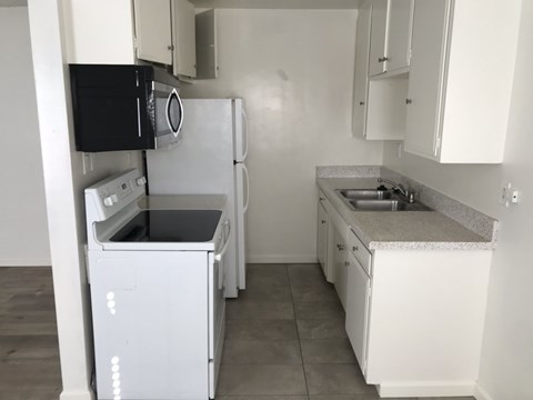 Floor plan for 1 bed, 1 bath