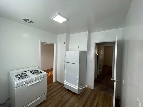 Floor plan for 1 bed, 1 bath