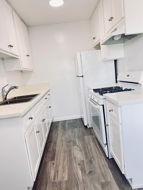 Floor plan for 1 bed, 1 bath