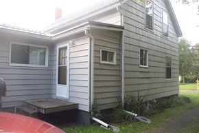 Westville apartment for rent - the front of the house before the remodel