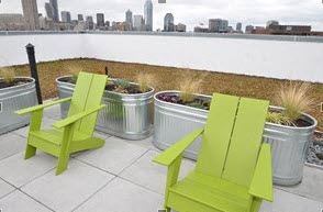 Rooftop lounge