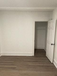 Clairton apartment for rent - A room with a white door and a brown carpet.
