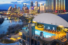 Austin apartment for rent - High Rise apartments Austin - SkyHouse Austin skyline