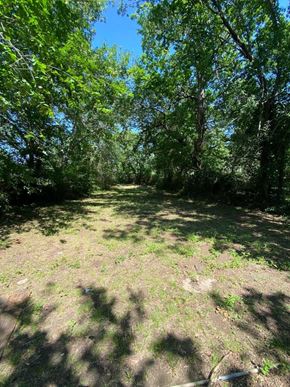 Tulsa house for rent - a grassy field with trees in the background