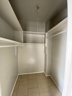 Tulsa house for rent - a room with white walls and a ceiling and a tiled floor