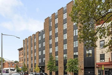 Brooklyn apartment for rent - an apartment building on the corner of a city street