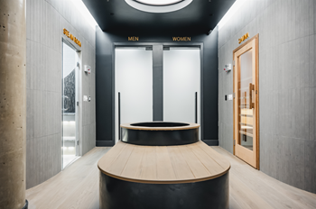 Sauna and steam room