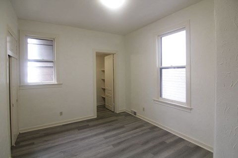 Floor plan for 1 bed, 1 bath