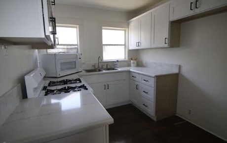 Floor plan for 3 beds, 2 baths, 1450 sqft