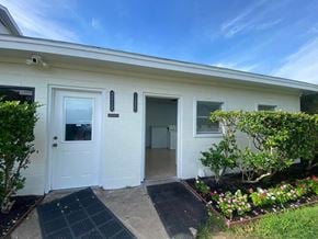 El Campo apartment for rent - the front of a white house with a white door