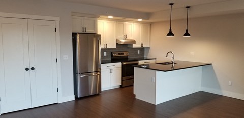 Floor plan for 1 bed, 1 bath, 891 sqft