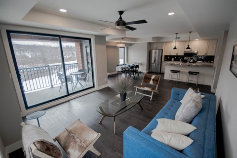 Floor plan for 2 beds, 2 baths, 1314 sqft