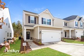Simpsonville house for rent - A two-story house with a garage is for sale.