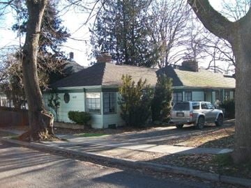 Pullman apartment for rent - a house with a truck parked in front of it
