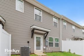 Concord house for rent - A FirstKey Homes sign is displayed on a residential building.