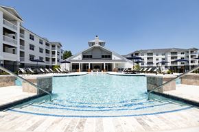 Virginia Beach apartment for rent - the pool at the preserve at ballantyne commons apartments