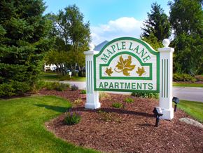 South Bend apartment for rent - Maple Lane Apartments Sign