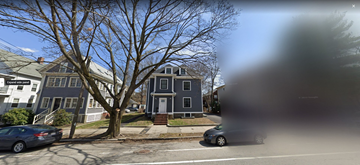 Salem apartment for rent - a view of a street with houses and cars