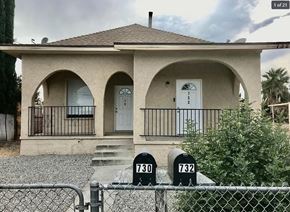 San Bernardino apartment for rent - A house with the number 732 on the front door.