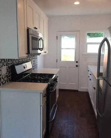 Floor plan for 1 bed, 1 bath, 550 sqft