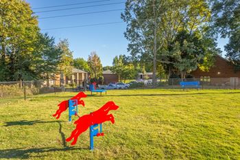 Leash-free puptown park at hawthorne at the ridge, madison, al 35758