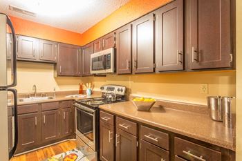 Model floor plan kitchen at hawthorne at the ridge in madison, al 35758