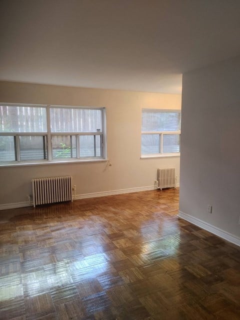 Floor plan for 1 bed, 1 bath, 500 sqft