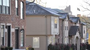 Columbia apartment for rent - a row of houses on a city street
