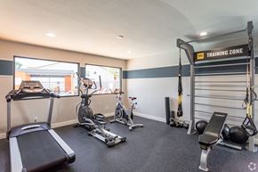 Glendale apartment for rent - the gym has plenty of exercise equipment at our apartments