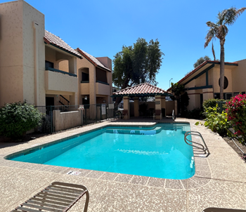 Sparkling pool