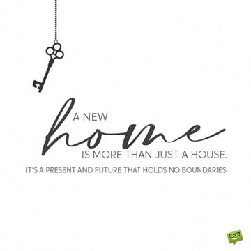 Clinton apartment for rent - A key hanging with a quote about a new home.