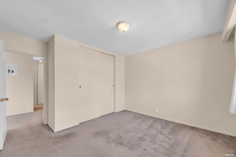 Floor plan for 1 bed, 1 bath, 725 sqft