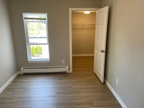 Floor plan for 2 beds, 1 bath