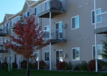 Moorhead apartment for rent - the building where the apartment is located