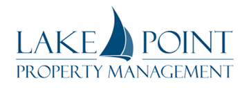 South Burlington apartment for rent - the logo for lake point property management