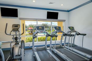 Renovated fitness center