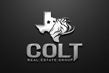 Killeen apartment for rent - a logo for cold real estate group with a horse and a cross
